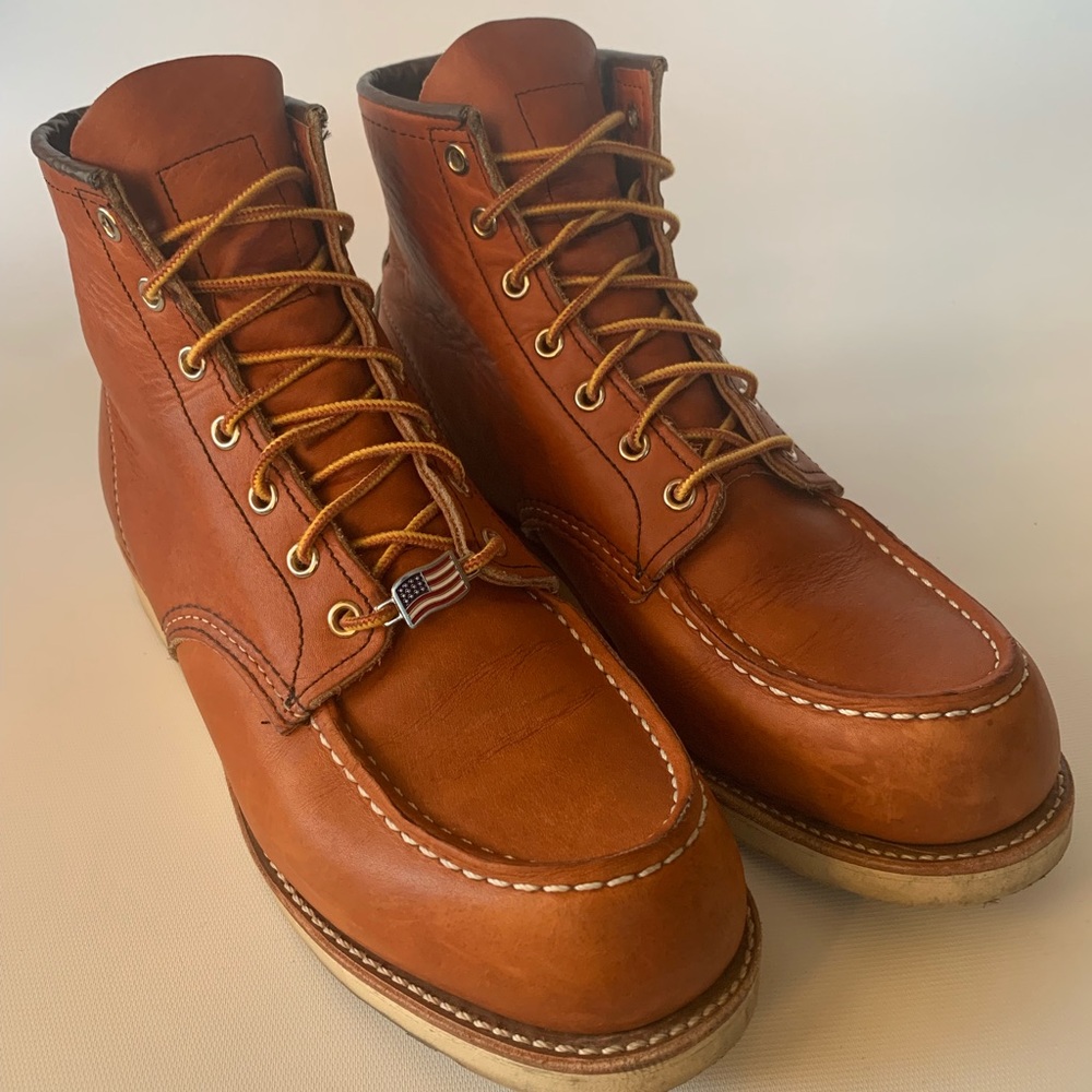 RED WING Classic Moc Toe 6” Brown Boot 875